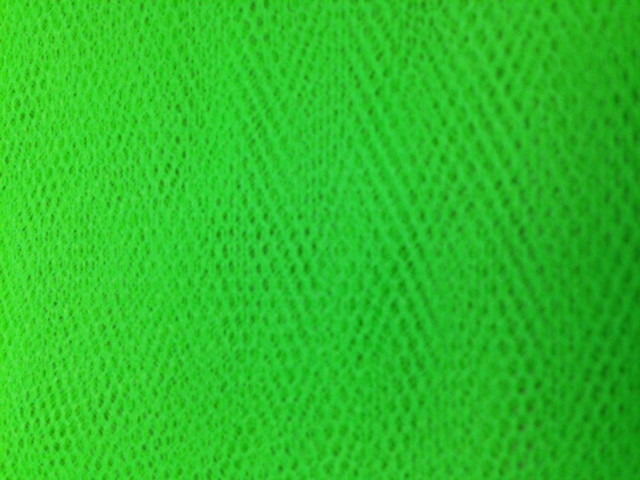'Kelly Green' Polyester Dress Net by the metre