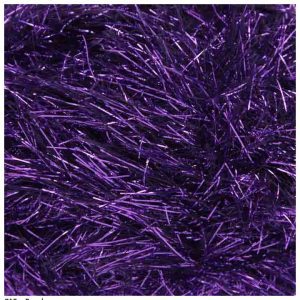 tinsel chunky purple