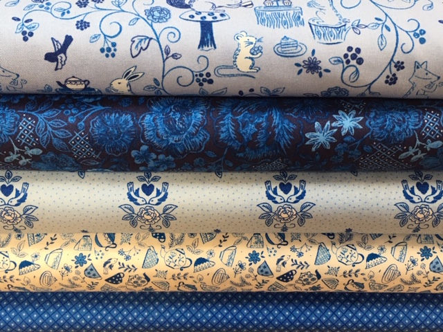 Lewis and Irene 'Tea Time' Collection 100% Cotton Fat Quarter, Half or Whole ...