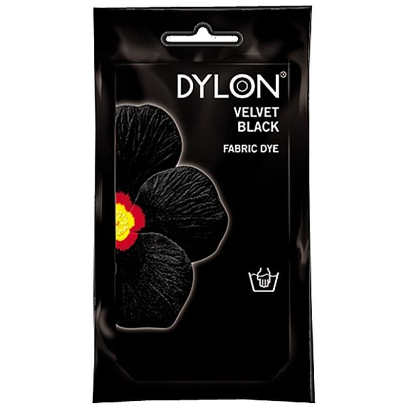 Dylon Dye 12 Intense Black Hand Dye Sewcraft