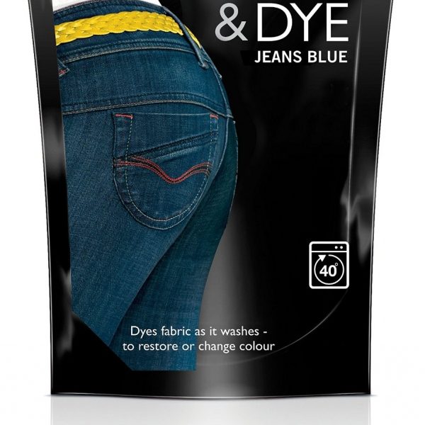 Wash and Dye Jeans Blue