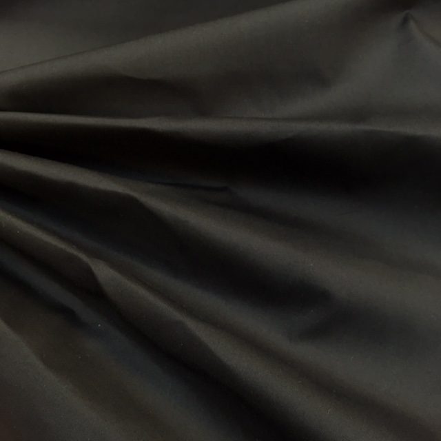 Plain Black Polycotton By The Half Metre Sewcraft