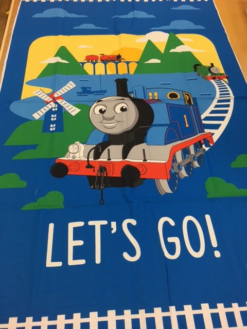 Thomas the Tank Engine© Let's Go Panel 100% Cotton