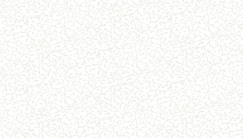 Makower White on White Scroll 100% Cotton Fat Quarter, Half or Whole Metre