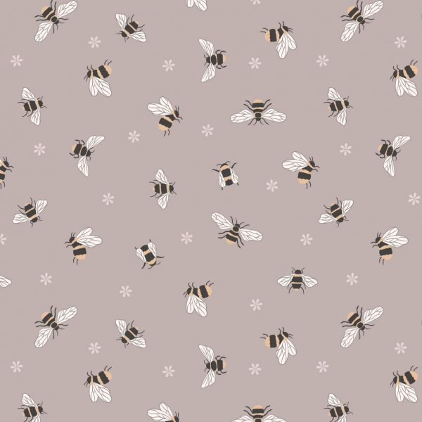 A503.2 Bees on Warm Beige