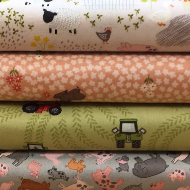 Lewis and Irene 'Piggy Tales' Collection 100% Cotton Fat Quarter, Half or Who...