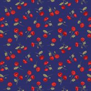 A556.2 Little Poppies on Blue