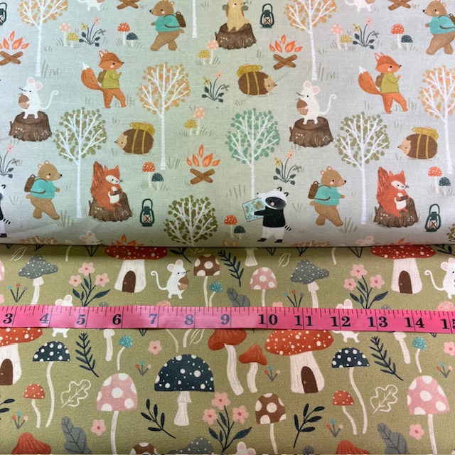 Dashwood 'Cedar Camp' Collection 100% Cotton Fat Quarter, Half or Whole Metre