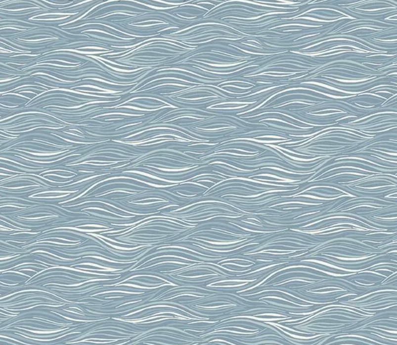177.B Ripples on Blue