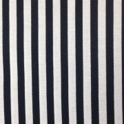 Black-and-White-Stripe-100-Cotton-fabric-by-the-half-metre-253228815540