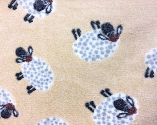 Double-sided-Super-soft-Cuddle-Fleece-Sheep-fabric-by-the-half-metre-263470280620