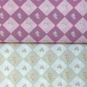 La-Conner-Pink-or-Beige-100-Cotton-fabric-by-the-half-metre-263283009581