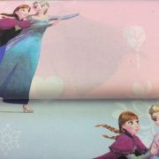 Frozen-Skating-Sisters-56-wide-100-Cotton-fabric-by-the-half-metre-253248862083