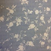 Heavy-Weight-Cotton-Grey-and-White-Floral-fabric-by-the-half-metre-253233688353