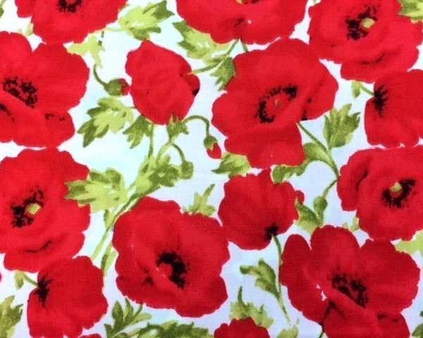 Variation-of-John-Louden-Poppy-Black-or-White-100-Cotton-fabric-by-the-half-metre-253265363083-6ed3
