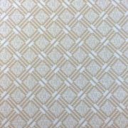 GoldBeige-Geometric-Woven-look-Print-100-Cotton-by-the-half-metre-264119585784
