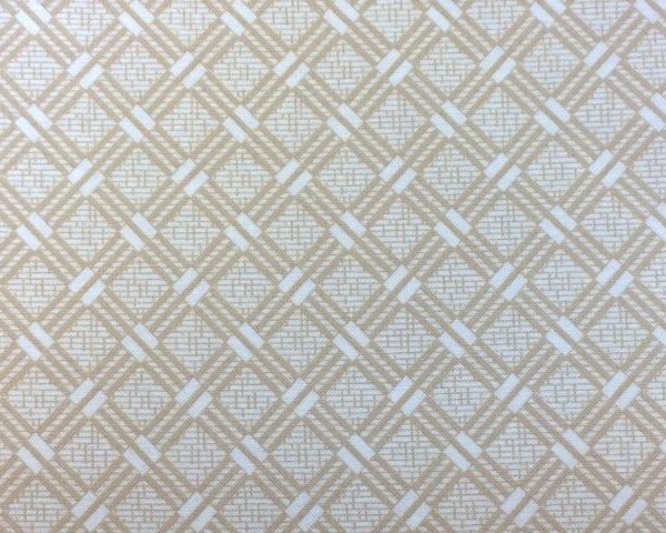 GoldBeige-Geometric-Woven-look-Print-100-Cotton-by-the-half-metre-264119585784