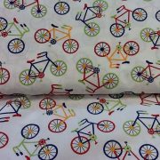 Bike-Print-100-Cotton-fabric-by-the-half-metre-263283009565-3