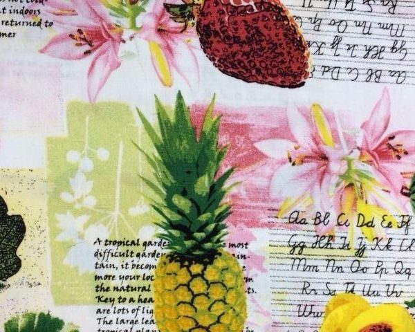 Tropical-Fruits-100-Cotton-fabric-by-the-half-metre-253228815515-2