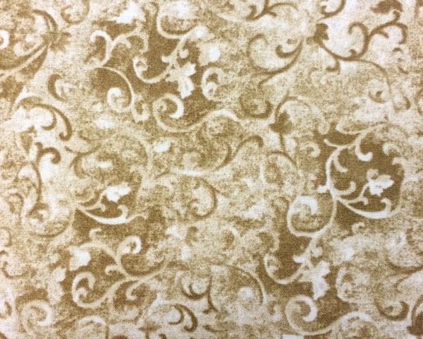 Golden-Scroll-100-Cotton-fabric-by-the-half-metre-263427163328