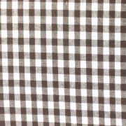 Brown-and-White-Gingham-56-wide-100-Cotton-fabric-by-the-half-metre-253256857529