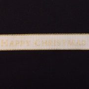 Happy-Christmas-Gold-Edged-Twill-Ribbon-15mm-width-by-the-metre-263422418139